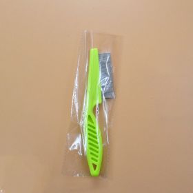 Pet Hair Removal Combs Grooming Brush Dog Cat Puppy Kitty Rabbit Massage Comb Flea Remover Home Pets Care Bath Cleaning Tool (Color: L Green Opp)